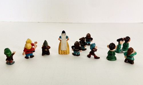 MARX DISNEYKINS 1960's SNOW WHITE AND THE SEVEN DWARFS Full Set 13 FIGURES - 第 6/7 張圖片
