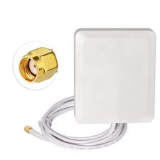 WiFi 2.4GHz Outdoor Directional Panel Antenna RP SMA for WiFi Repeater