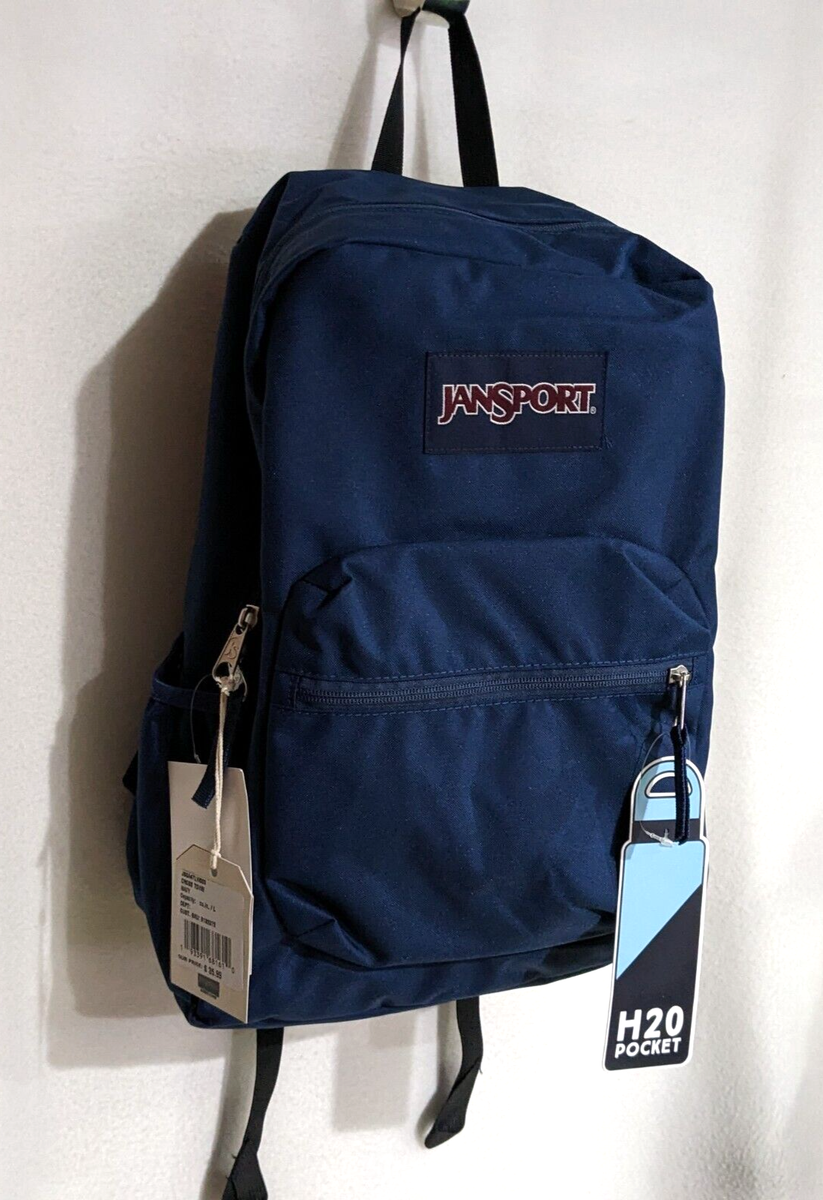 JanSport Boy's Cross Town Navy Backpack - JS0A47LW003 NWT | eBay