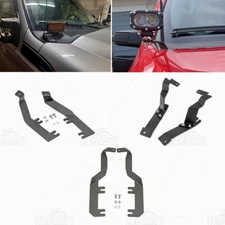 Hood Pillar Ditch LED Pod Mount Bracket Fits Ford F250 F350 Super Duty 1999-2024