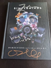 SIMPLE MINDS DIRECTION OF THE HEART SIGNED/AUTOGRAPH DELUXE CD..BEST WISHES