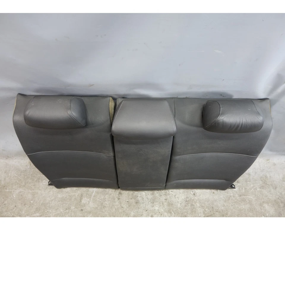 2006 BMW E90 3-Series Sedan Early Rear Folding Seat Backrest Black Leather OEM — 第 2/4 张图片