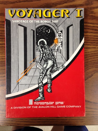 Voyager I: Sabotage of the Robot Ship (Apple II Diskette Game 1982)