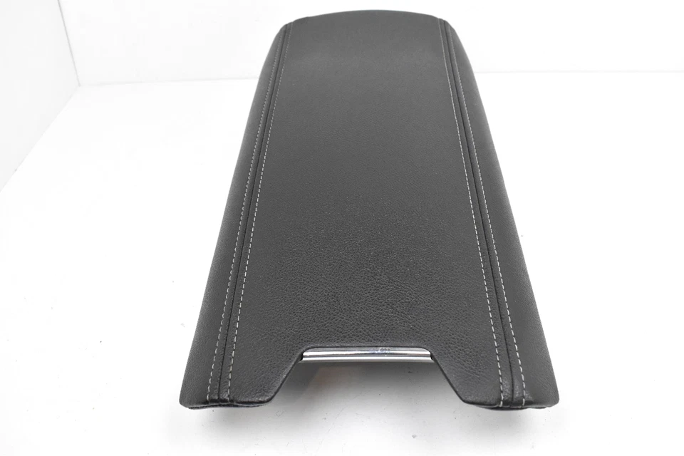 Lincoln MKZ 2013-2016 consola central cuero negro reposabrazos tapa superior OEM Foto 2 de 4