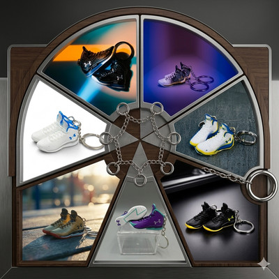 3D Sneaker Keychain. Perfect Gift Return Gift Goodie Bag item for Men Women Kids