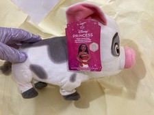  NEW Moana Disney Princess PUA Pig Interactive Plush; 7 In Tall  10 In Length