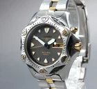 New Batt Vintage SEIKO SCUBA Diver's 5M23-7A00 AGS Kinetic Qz Men's Watch JP