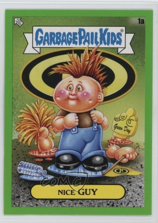 2024 Topps Garbage Pail Kids Battle of the Bands Green Day Booger Nice Guy 0jk5