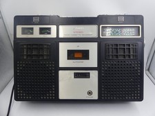 Aiko ATPR  412 Stereo Radio Cassette Recorder   Portable Boombox Vintage UNTESTED