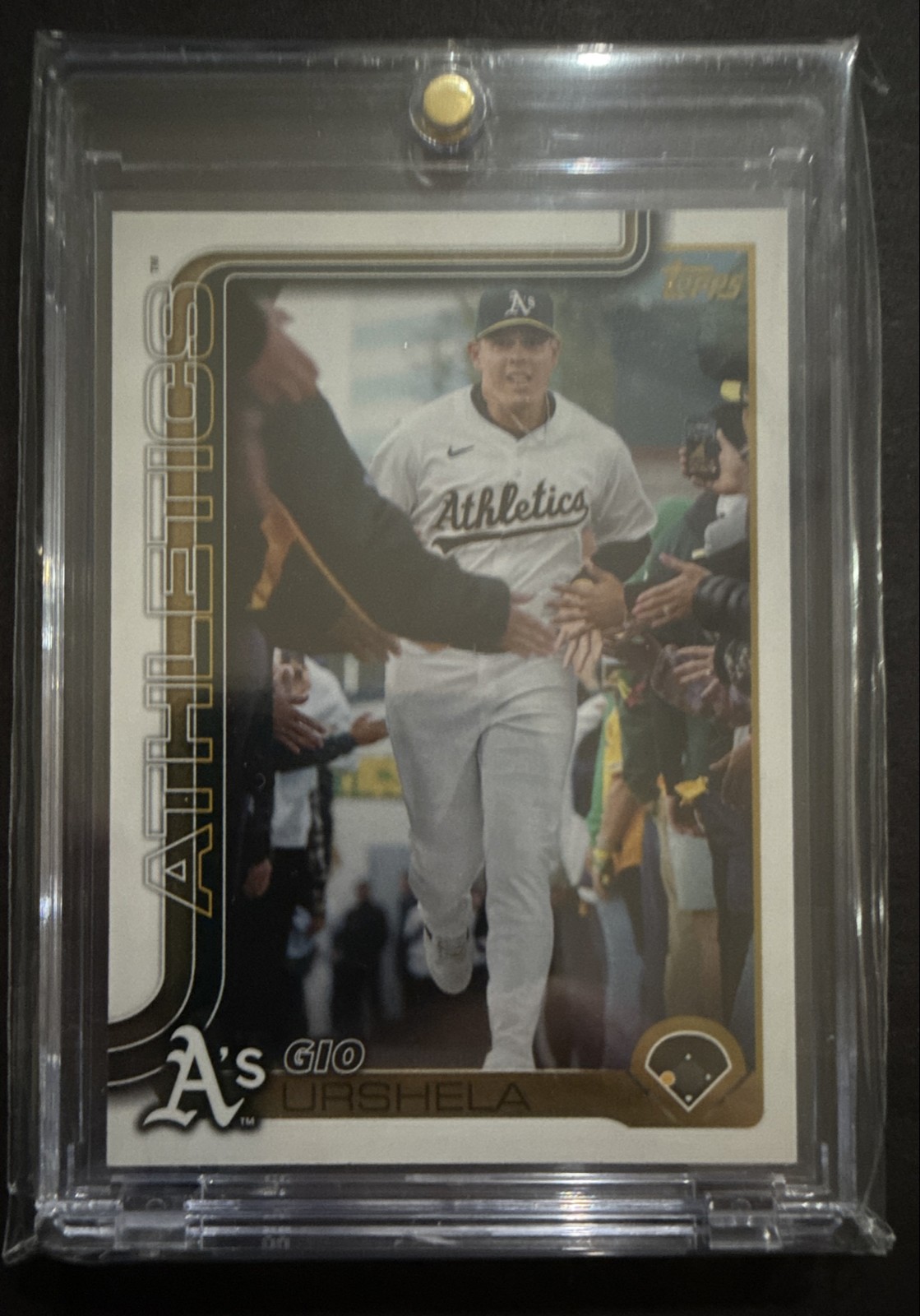 2025 Topps Update Series - Gio Urshela #US23 Golden Mirror Image Variations