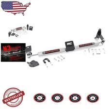 Heavy Duty Ram 2500/3500 Steering Stabilizer - 2"+ Lift, Painted, Front Mount