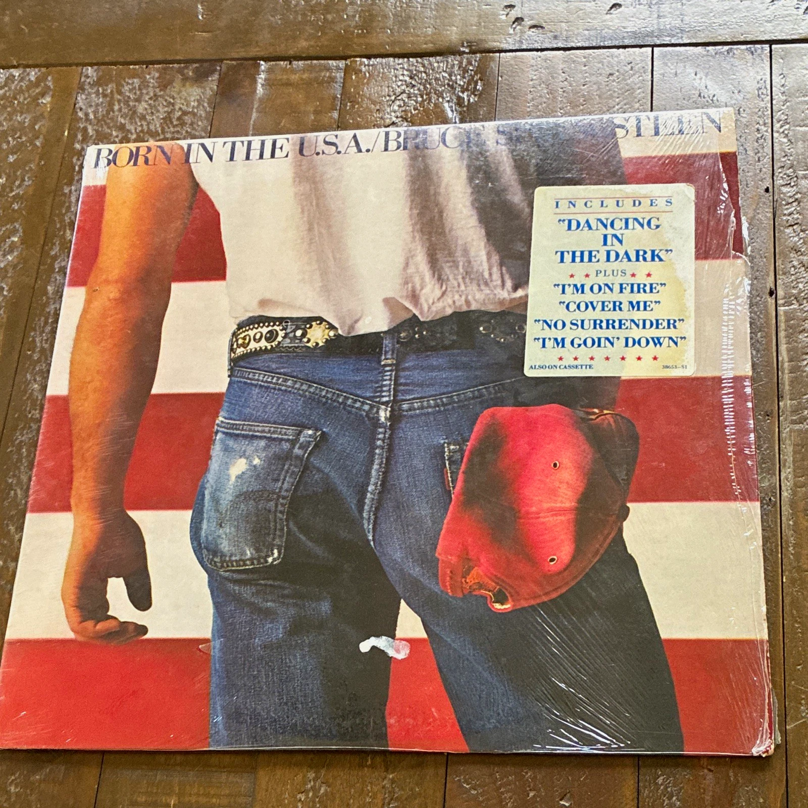 Bruce Springsteen Born in the U.S.A. Columbia QC/AL 38653 1984 LP Vinyl 12"