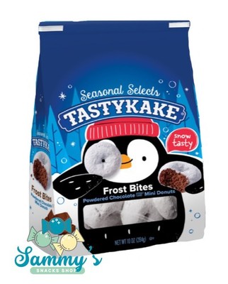 Tastykake Seasonal Frost Bites|Black and White Mini Donuts Bag