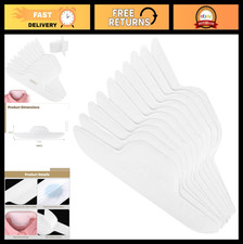 100 PCS Disposable Neck Sweat Pads for Men Women - Fitted Collar Protectors