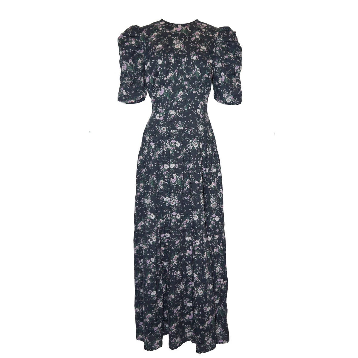 sachin and babi light blue dress VSSSJ Summer Dresses for Women Solid Color Crewneck Ruffle Hem Swing Long  Dress Casual Flowy Short Sleeve Tiered Midi Dress with Pockets