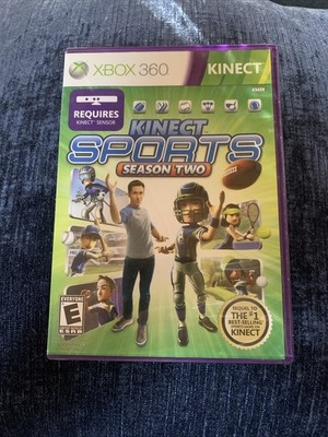 Kinect Sports Season 2 Two Microsoft Xbox 360 Kinect Tested Working