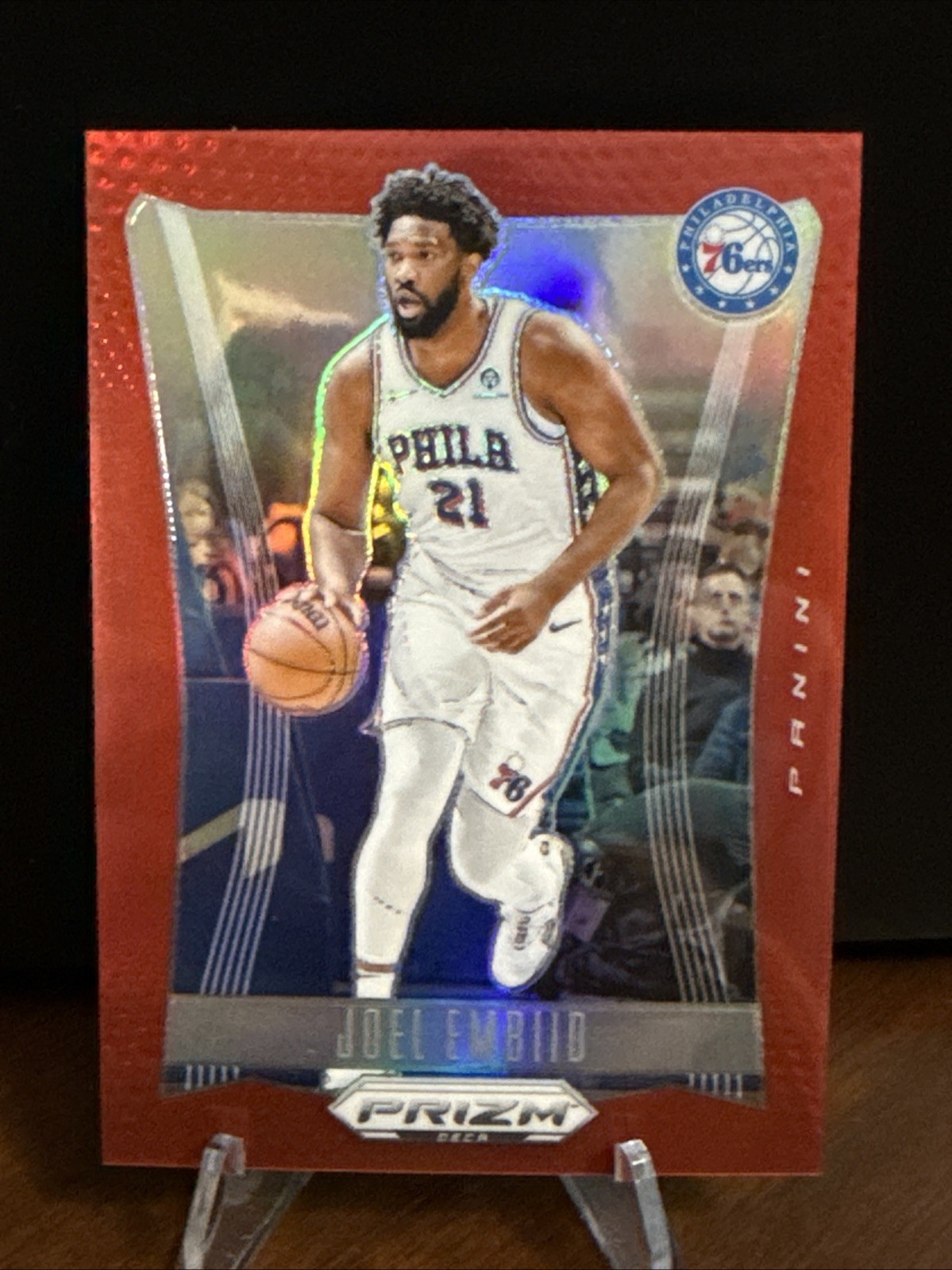 2023-24 Panini Prizm Deca - Joel Embiid #238 Red Prizm /199