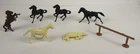 Vintage Toy Plastic Infantry Horses, Lot of 26, Various Poses ( Some Marx )