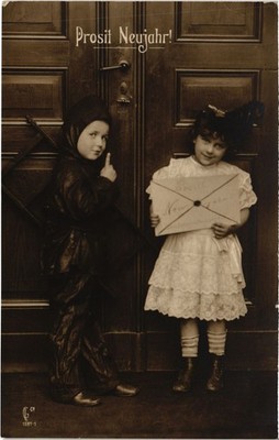 PC CHIMNEY SWEEPER HAPPY NEW YEAR (a73878)