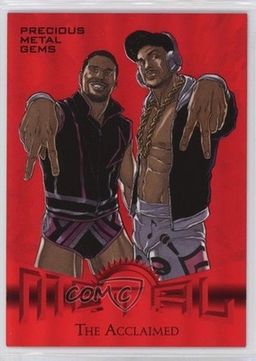 2025 Skybox Metal Universe AEW All Elite Wrestling PMG Red The Acclaimed 00tt