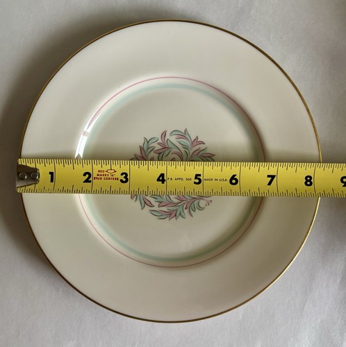 Set Of 4 Vintage Franciscan Fine China Salad Plates - Picture 10 of 10