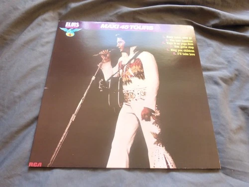 ELVIS PRESLEY MAXI 45 TOURS vol 4 RCA VICTOR 12" ORANGE 1979 STUNNING NM