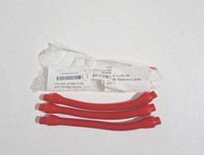 Lifeline USA Three Interchangeable 9" Cables - 60 lb Resistance - Red - 3 Pack