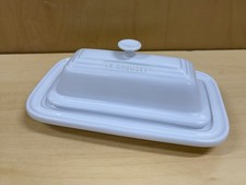 Le Creuset Butter Dish Stoneware 1/4 Lb Stick...