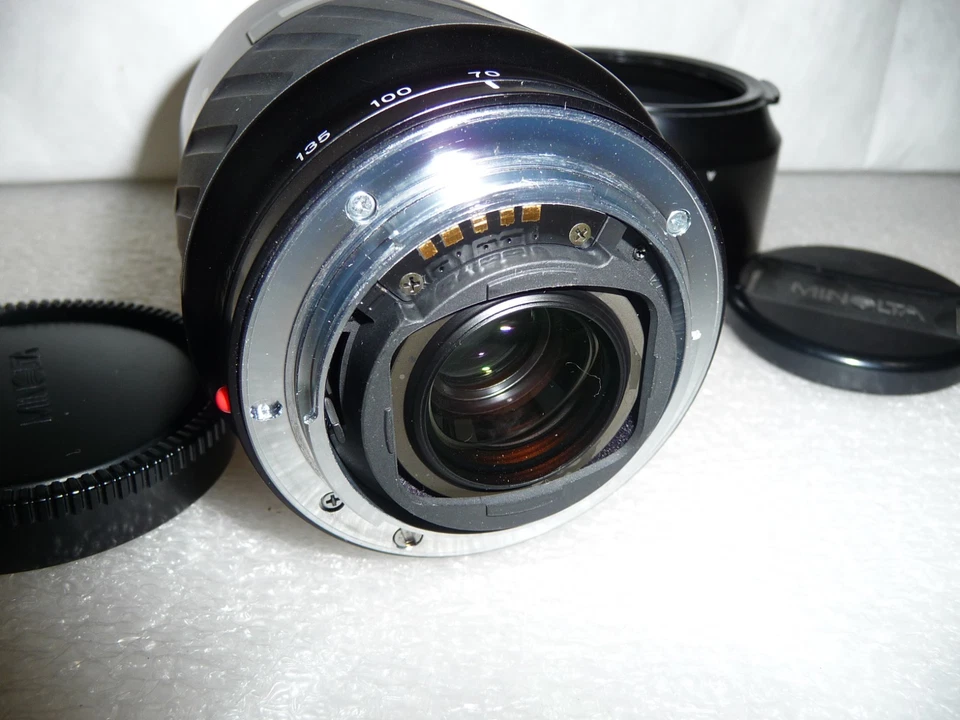 Minolta Maxxum AF 70-210mm F3.5-4.5 Macro Zoom Hood Caps Japan EX+ Sony Alpha NR - Image 3 of 4