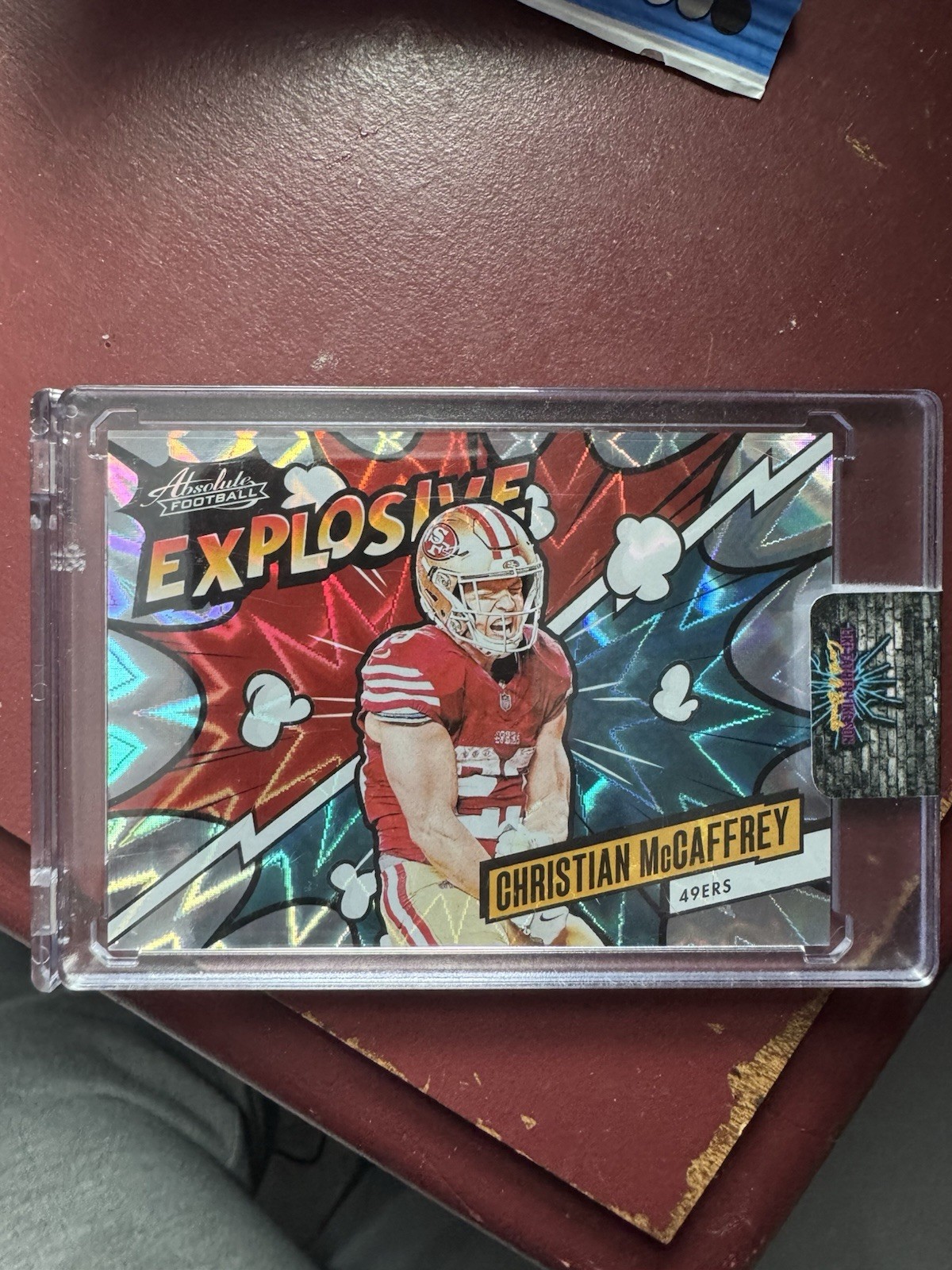 2024 Panini Absolute - Explosive Christian McCaffrey #EX-CMY