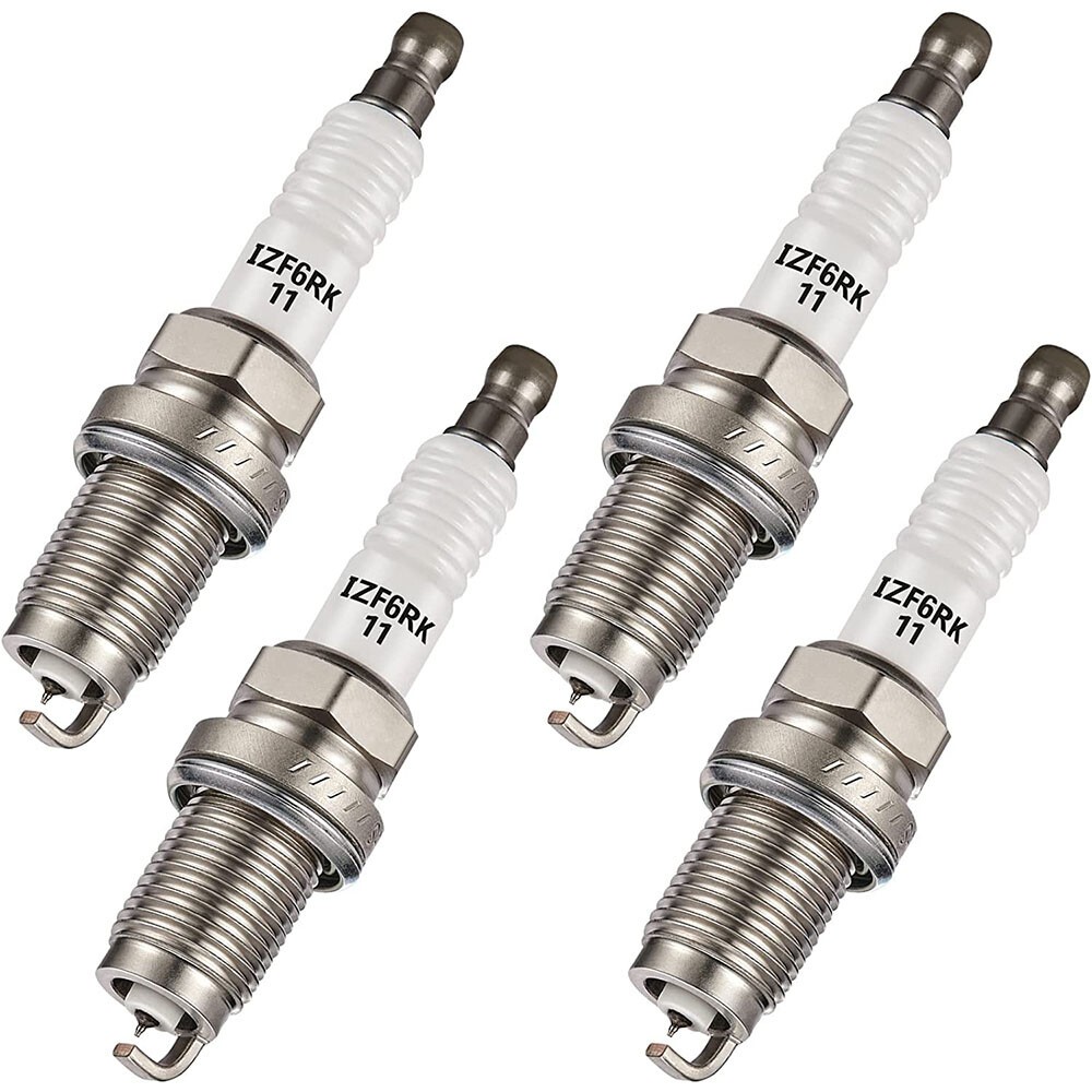 4x Iridium Spark Plugs For Honda Civic 06-11 1.8L IZFR6K-11S 5266 9807B-561BW
