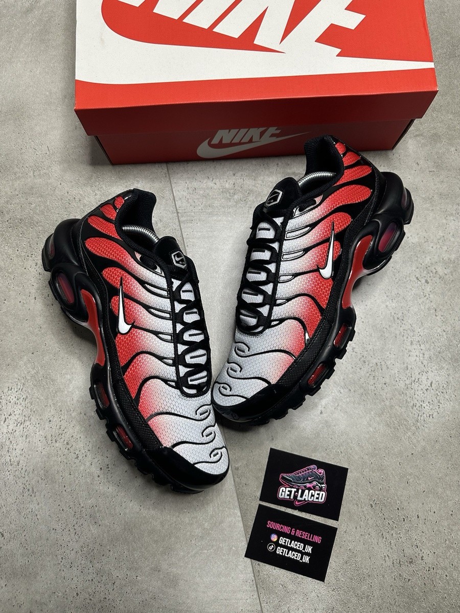 nike tn black gradient red