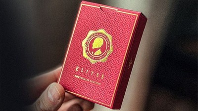 DMC Elites V6 Red Portcullis - Premium Marked Deck - Magic & Mentalism Cards
