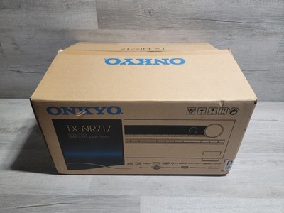 Onkyo TX-NR717 7.2 Channel AV Receiver Home Theatre Stereo Receiver W Box READ