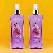    2-PACK Body Fantasies Signature Japanese Cherry Blossom 8oz Body Spray