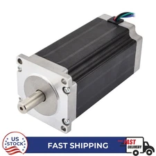 US Ship Nema 23 Stepper Motor 340oz.in 1.8A 57x104mm 4-lead CNC Milling Machine