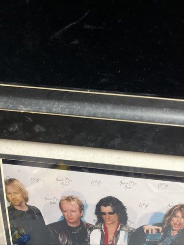 Aerosmith 17" x 14" Sammlerstück Passepartout gerahmtes Foto AMA - Bild 4 von 14