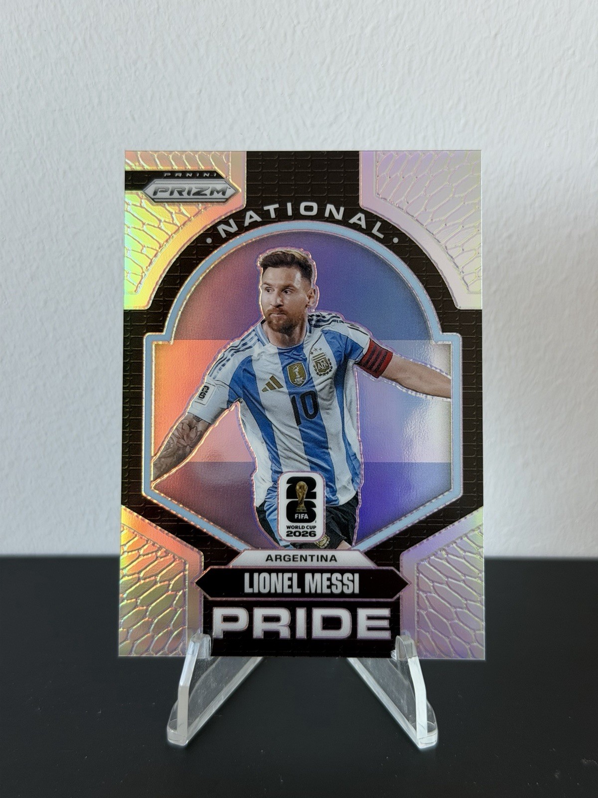 Panini Prizm World Cup 2026 - Lionel Messi - National Pride - CASE HIT
