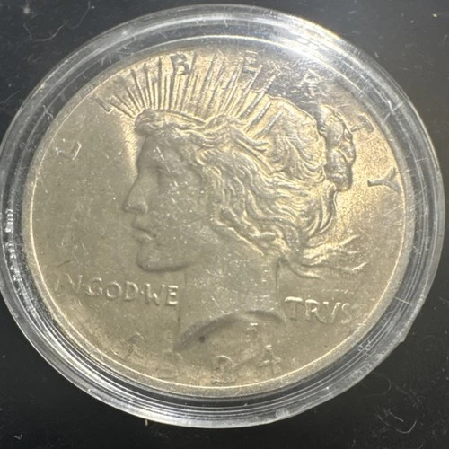 1924 Silver Peace Dollar $1 Coin Philadelphia Mint Circulated Business Strike