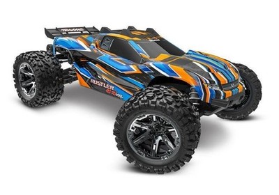 TRAXXAS Rustler 4x4 VXL HD orange 1/10 Stadium-Truck RTR / TRX67376-4-ORNG