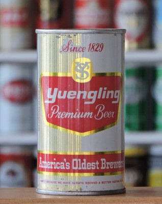 YUENGLING PREMIUM BEER, D.G. YUENGLING & SON, POTTSVILLE, PA. BEER CAN #2-135-40
