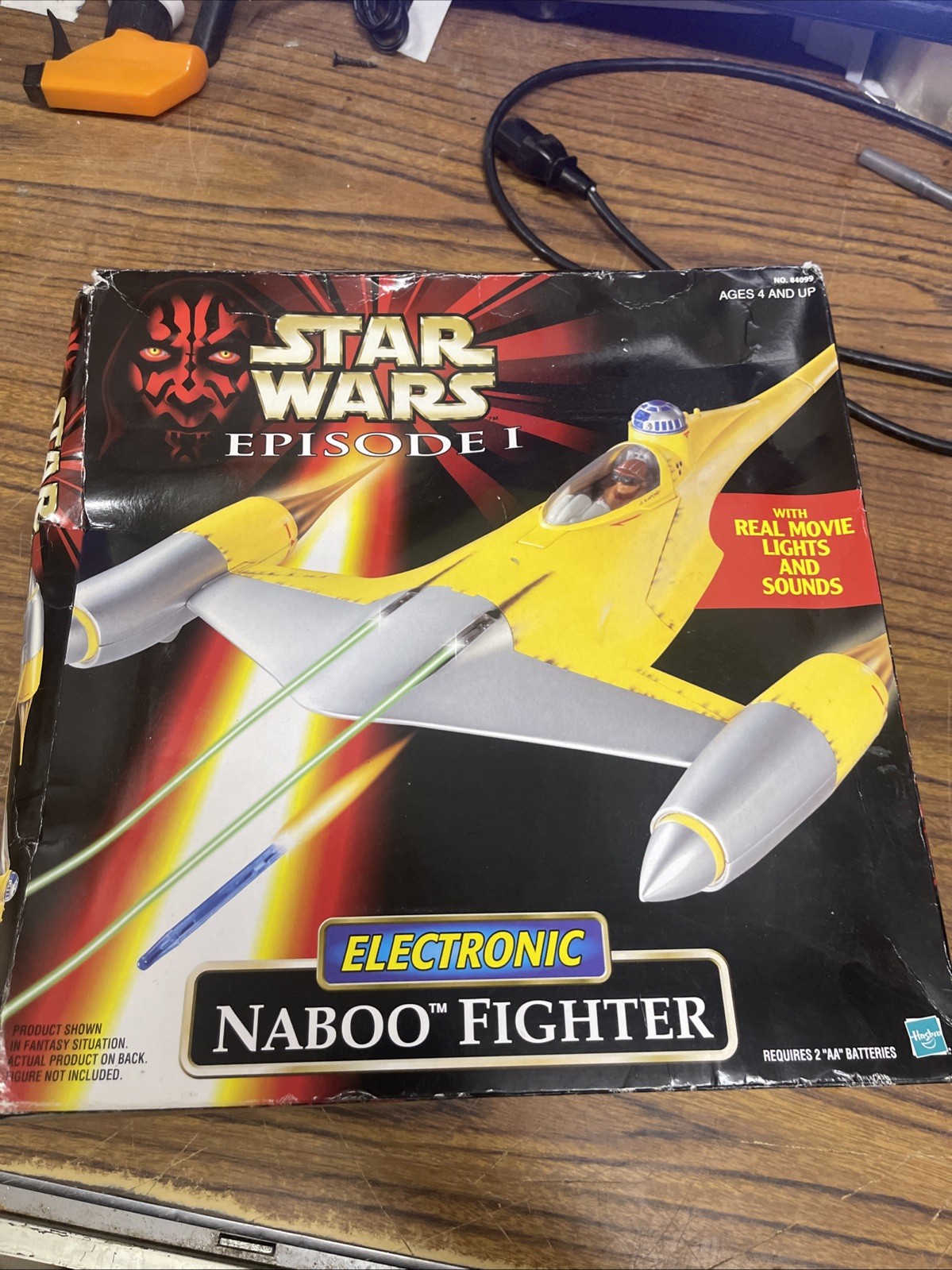 Star Wars Electronic Naboo Fighter Episode I Lights Sounds V