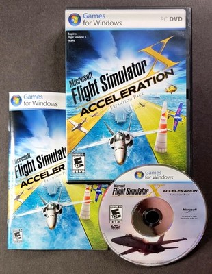 Microsoft Flight Simulator X: Acceleration Expansion Pack (PC, 2007)