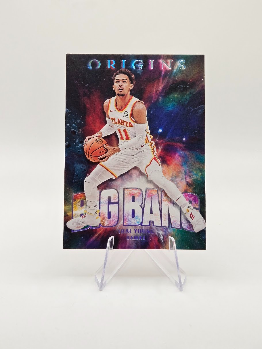 Trae Young 2021-22 Panini Origins Big Bang Case Hit SP #5 Hawks