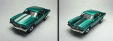 1970 CHEVELLE 2 CANDY GREEN BODIES.  WHITE & BLACK STRIPES. LIQUIDATION SALE !!!