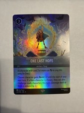 One Last Hope 222/204 Cold Foil Disney Lorcan...