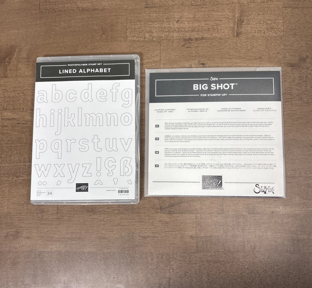 Stampin' Up! Numbers & Letters Craft Stamps for sale - eBay