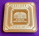1 oz Geiger Edelmetalle Silver Bar .999 Fine Schloss Guldengossa S/N AO227758