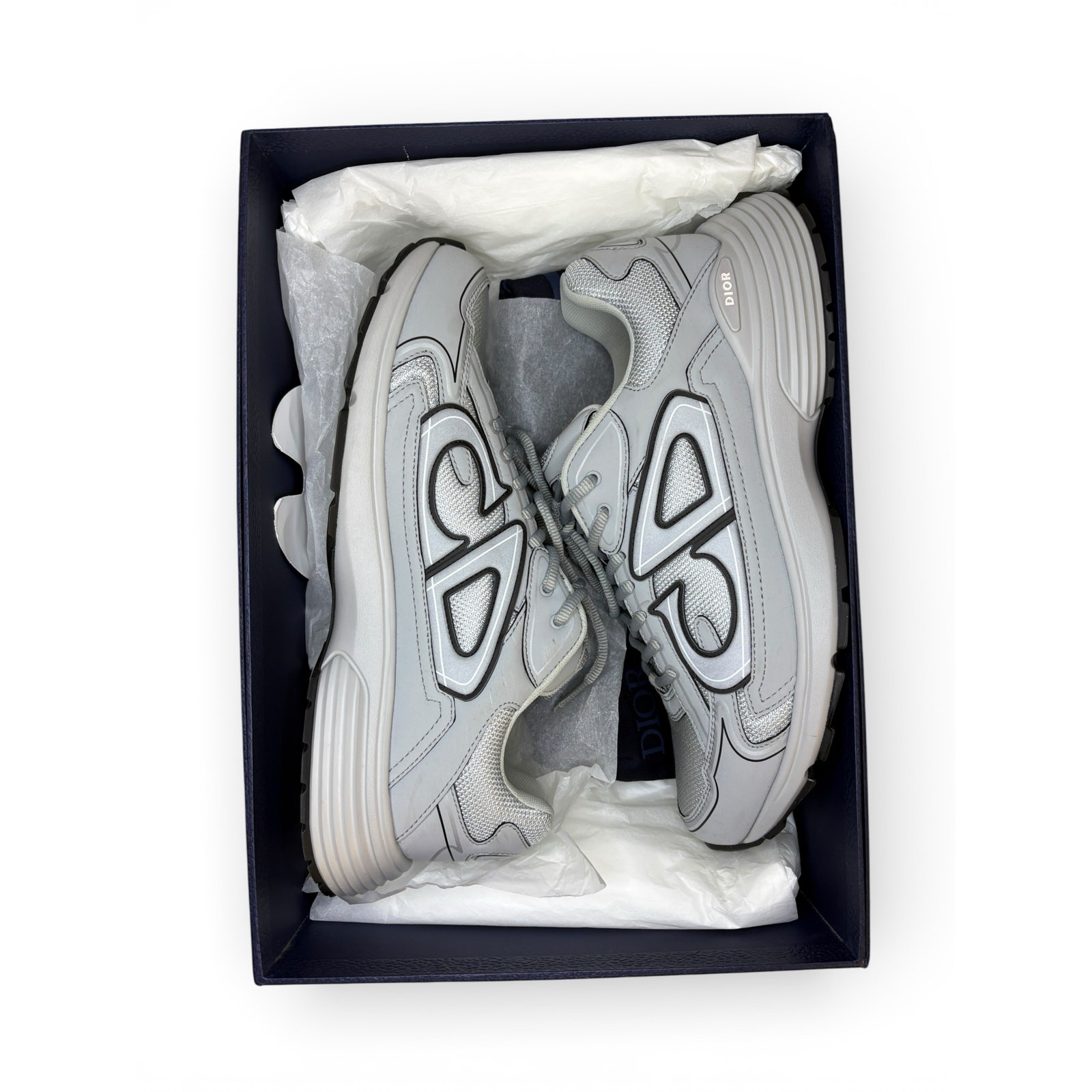Dior B30 Wolf Grey Sneakers | Size 45 (12US) image 2