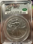 U.S. Mint American Eagle 2020 CAC MS70 1 oz 0.999 Fine Silver Coin